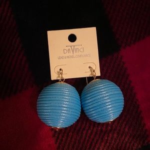 Blue Lantern Earrings